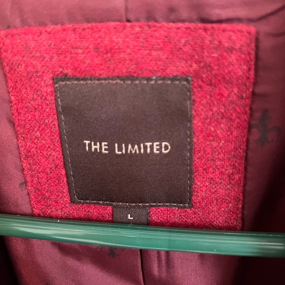 The Limited Red Wool Blend Suit (jacket and skirt) - Picture 3 of 9